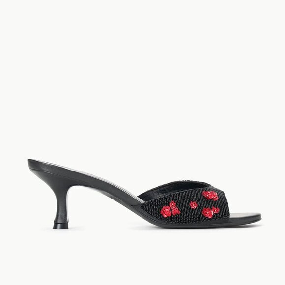 STAUD Brigitte Beaded Mule NIB, Size 37.5